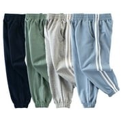 Godderr 1-8 Years Old Kids Boys Sports Pants,Baby Boys Spring Fashion Elastic Pants